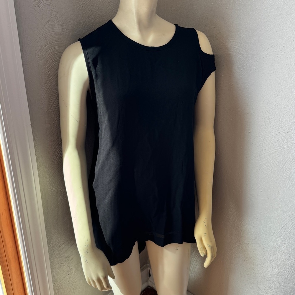 Wilt black sleeveless blouse size xs nwt